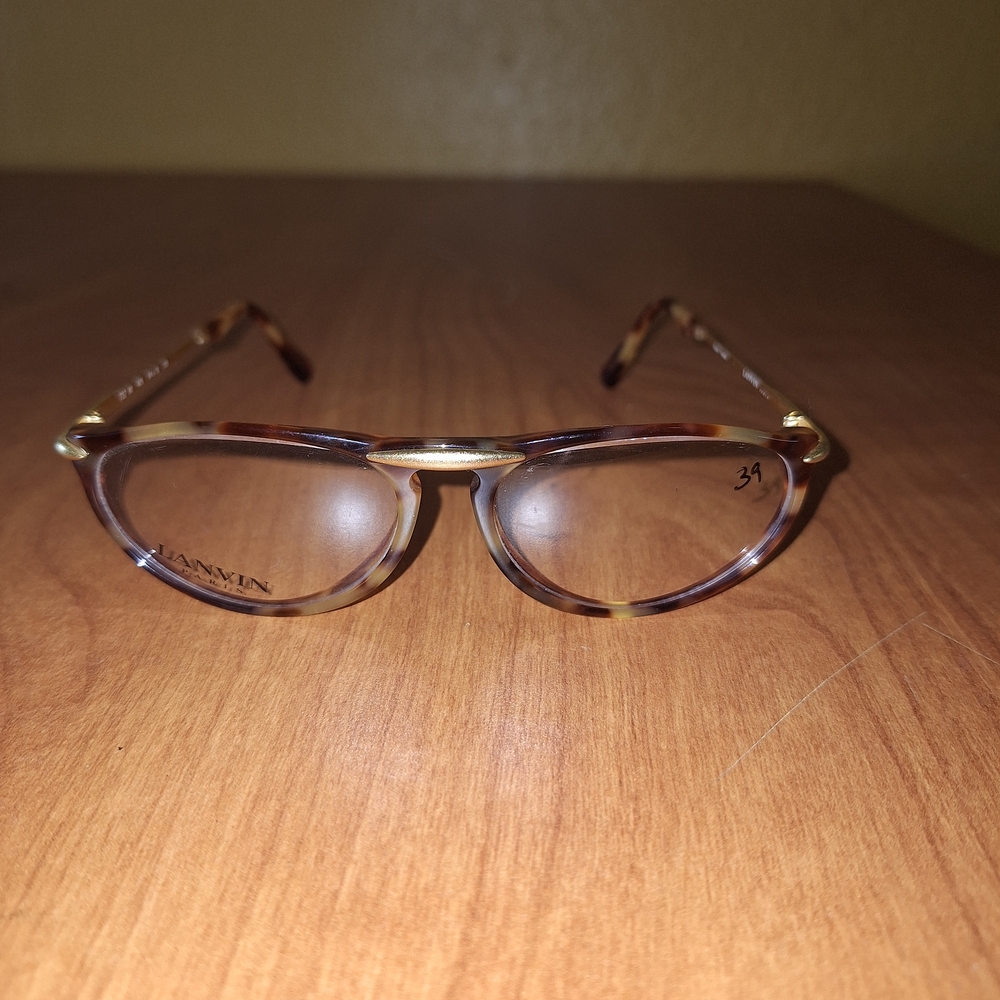 Lanvin Tortoise Shell Glasses Pre-Owned